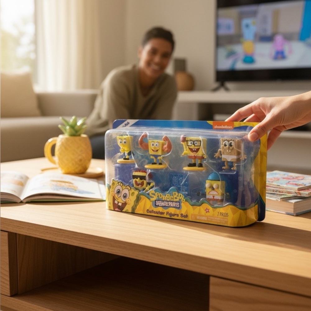 SpongeBob SquarePants NEW - Collector figure Set - 7 pieces